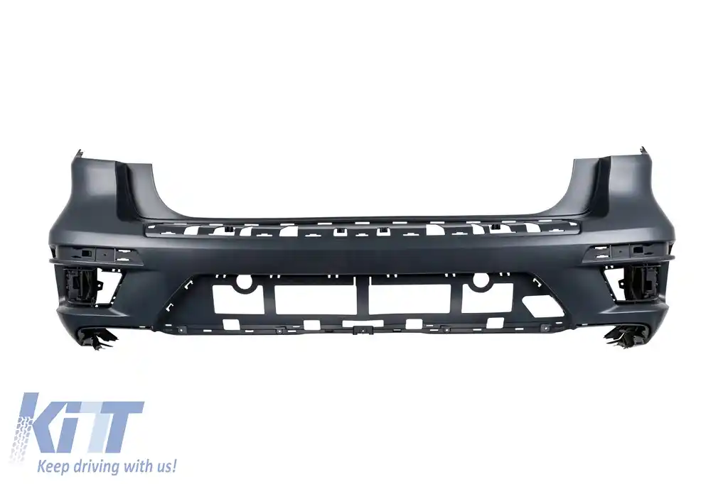 Pachet de tuning tip 63 potrivit pentru Mercedes GL X166 2012-2015 cu capete cromate-image-6140671