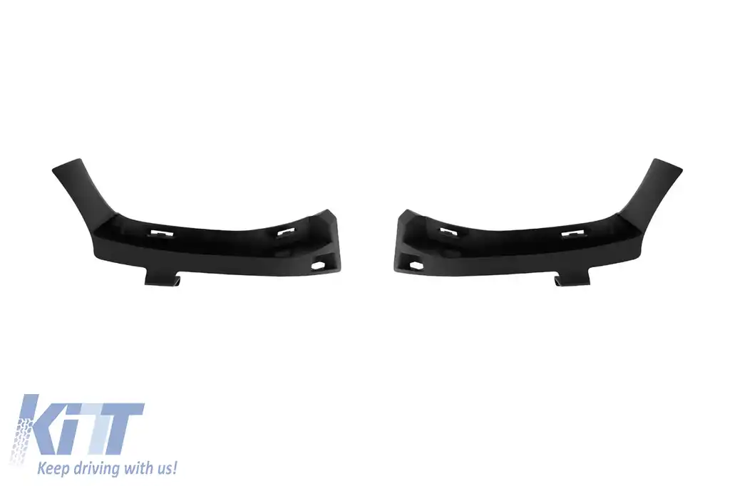 Pachet de tuning tip 63 potrivit pentru Mercedes E-Class W213 sedan după 2020 cu capace și elemente negre-image-6142236