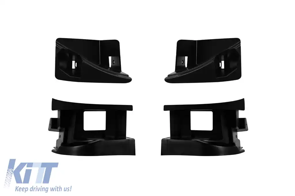 Pachet de tuning tip 63 potrivit pentru Mercedes E-Class W213 sedan după 2020 cu capace și elemente negre-image-6142238
