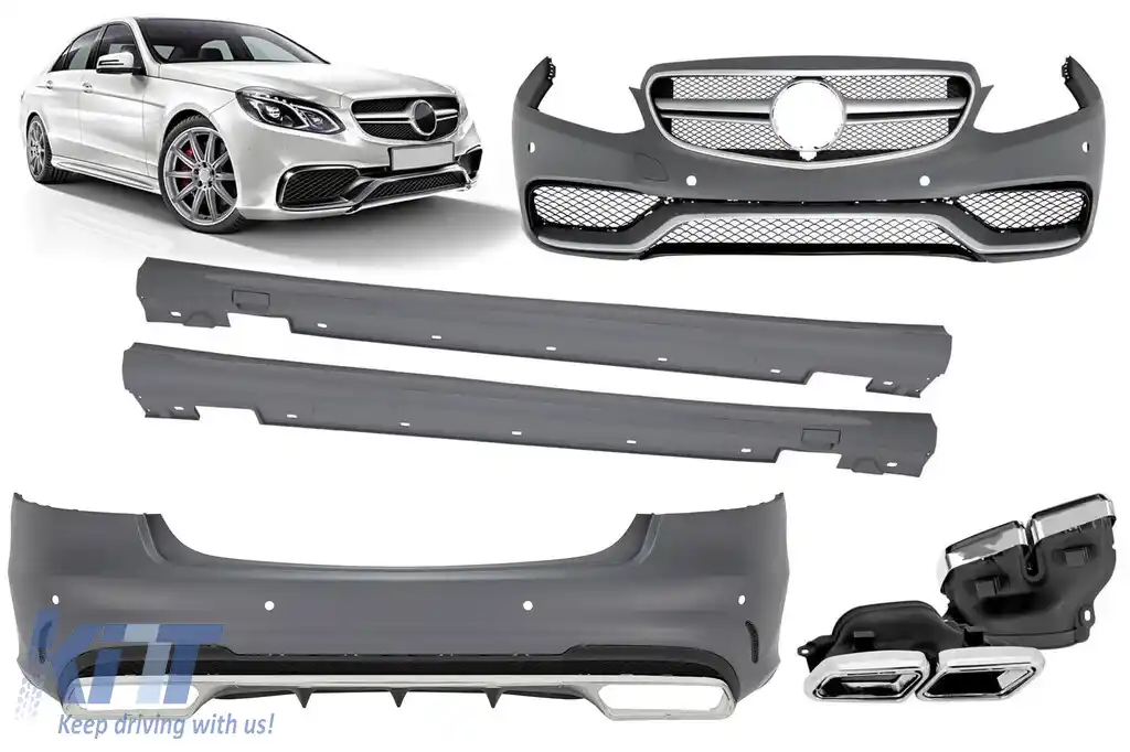 Pachet de tuning tip 63 potrivit pentru Mercedes E-Class W212 sedan 2014-2016