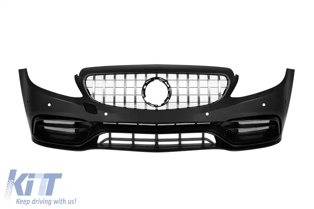 Pachet de tuning tip 63S potrivit pentru Mercedes C-Class W205 2014-2020-image-6147131