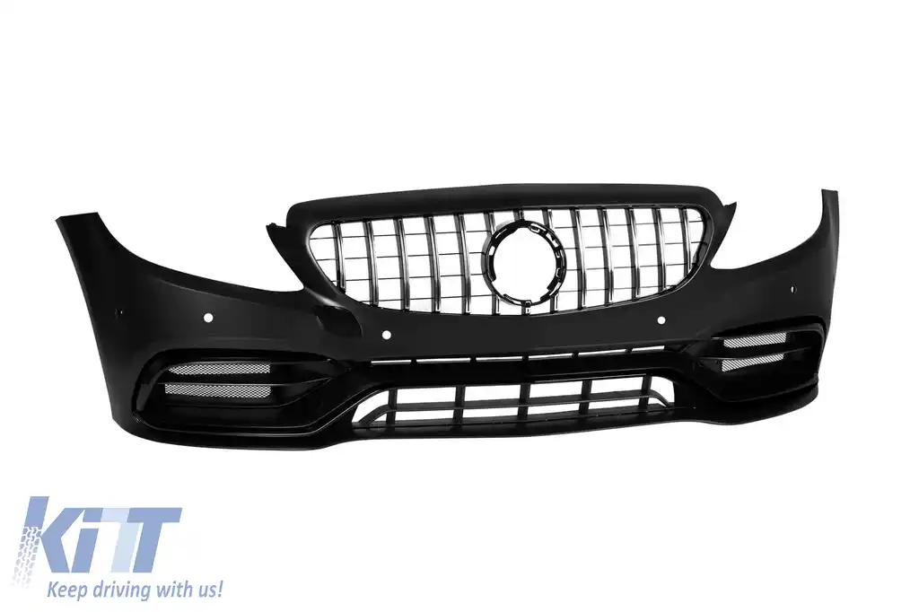 Pachet de tuning tip 63S potrivit pentru Mercedes C-Class W205 2014-2020-image-6147132
