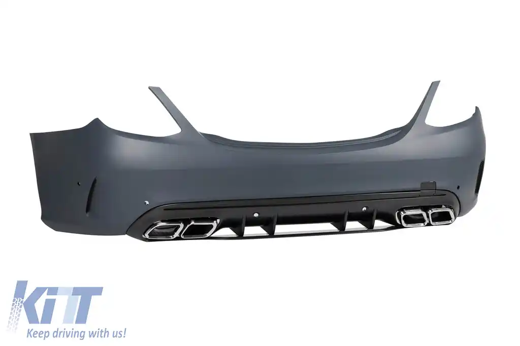 Pachet de tuning tip 63S potrivit pentru Mercedes C-Class W205 2014-2020-image-6147135
