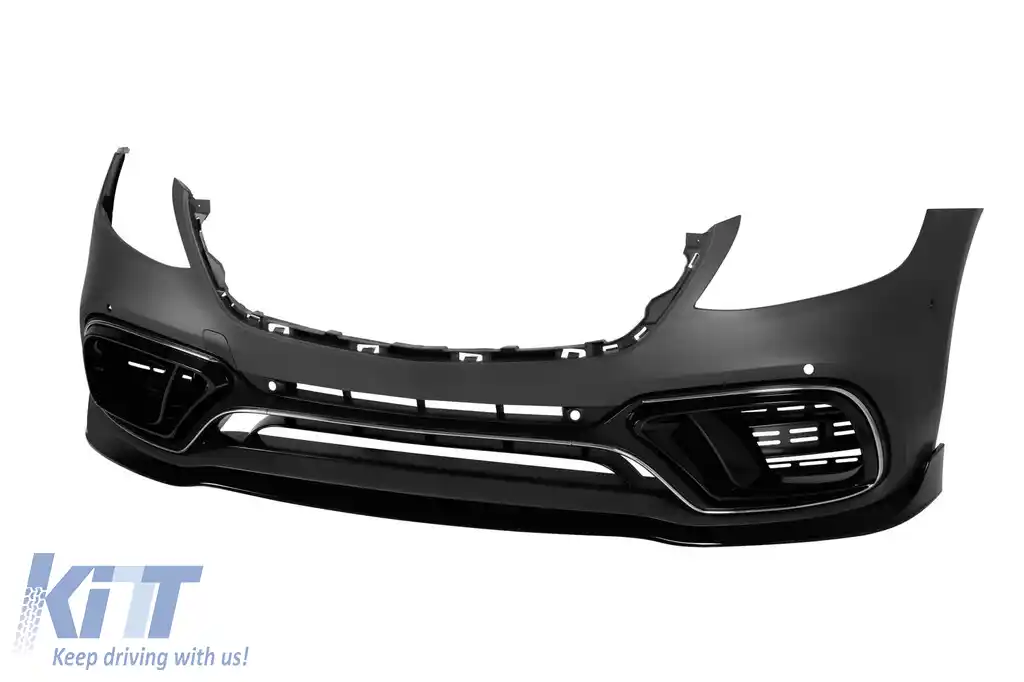 Pachet de tuning tip B design potrivit pentru Mercedes S-Class W222 2017-2020, fără praguri-image-6142310