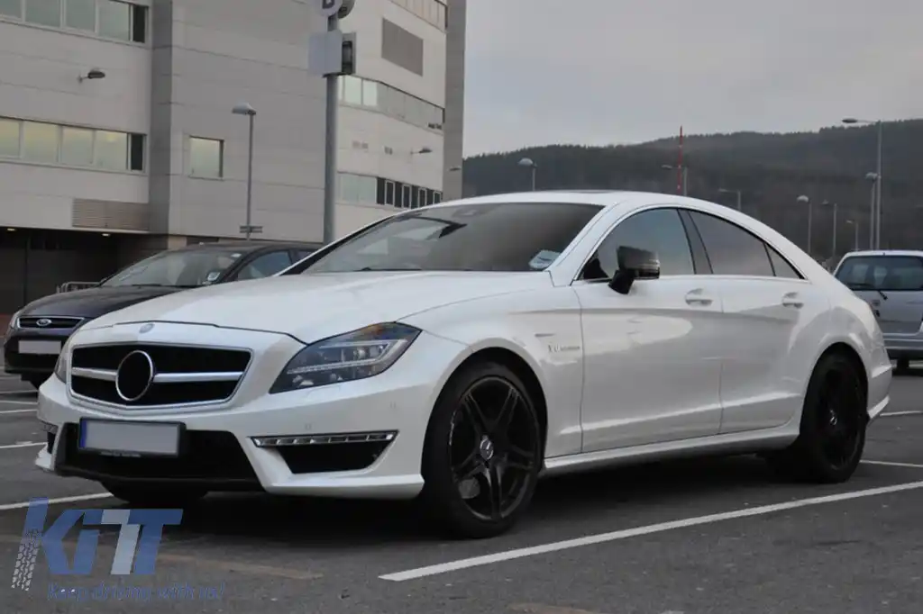 Pachet de tuning tip CLS63 potrivit pentru Mercedes CLS C218 2011-2017-image-6265021