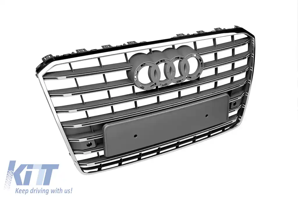 Pachet de tuning tip S8 potrivit pentru Audi A8 2015-2017-image-6142478