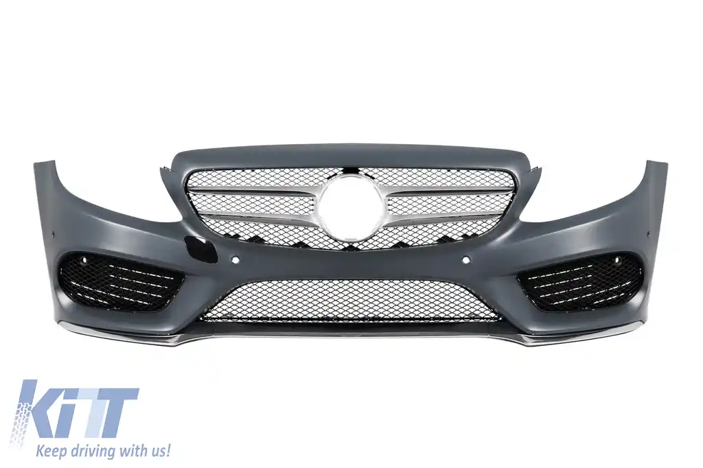 Pachet de tuning tip Sport Line potrivit pentru Mercedes C-Class W205 2014-2020-image-6147179