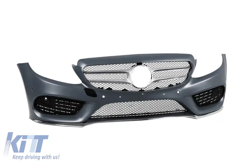 Pachet de tuning tip Sport Line potrivit pentru Mercedes C-Class W205 2014-2020-image-6147180