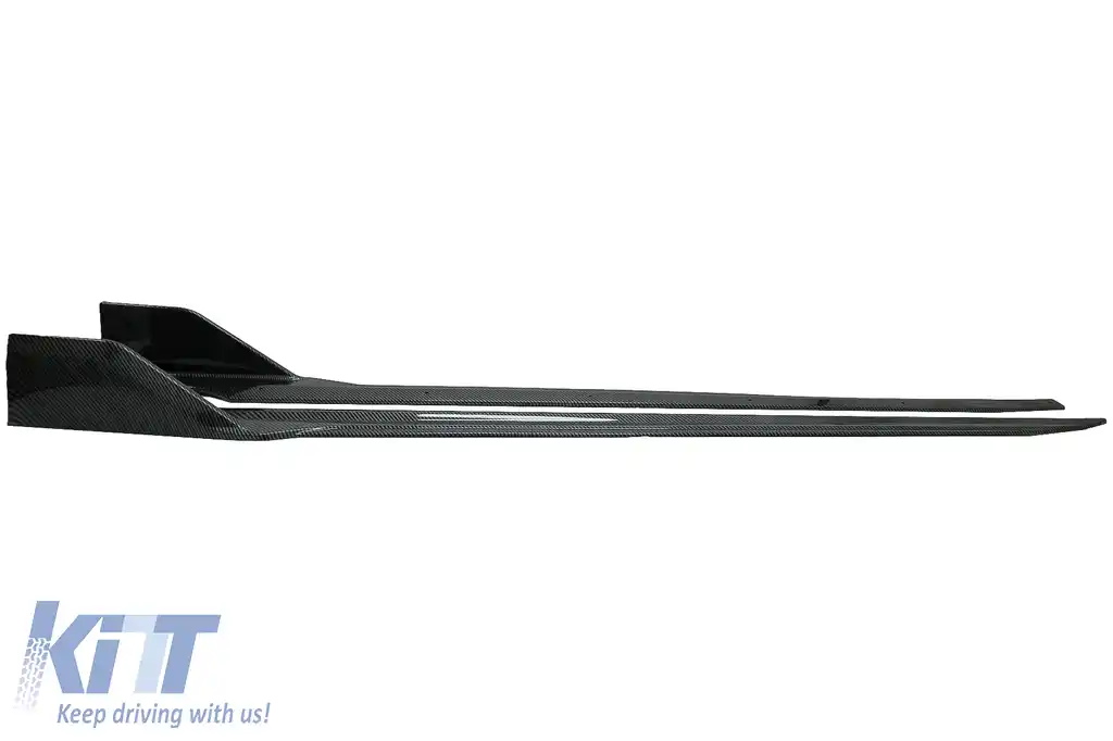 Pachet Exterior Aero Carbon cu Grila Centrala Negru Lucios compatibil cu BMW X5 G05 (2018-2022) M-Tech Black Knight Design-image-6080514