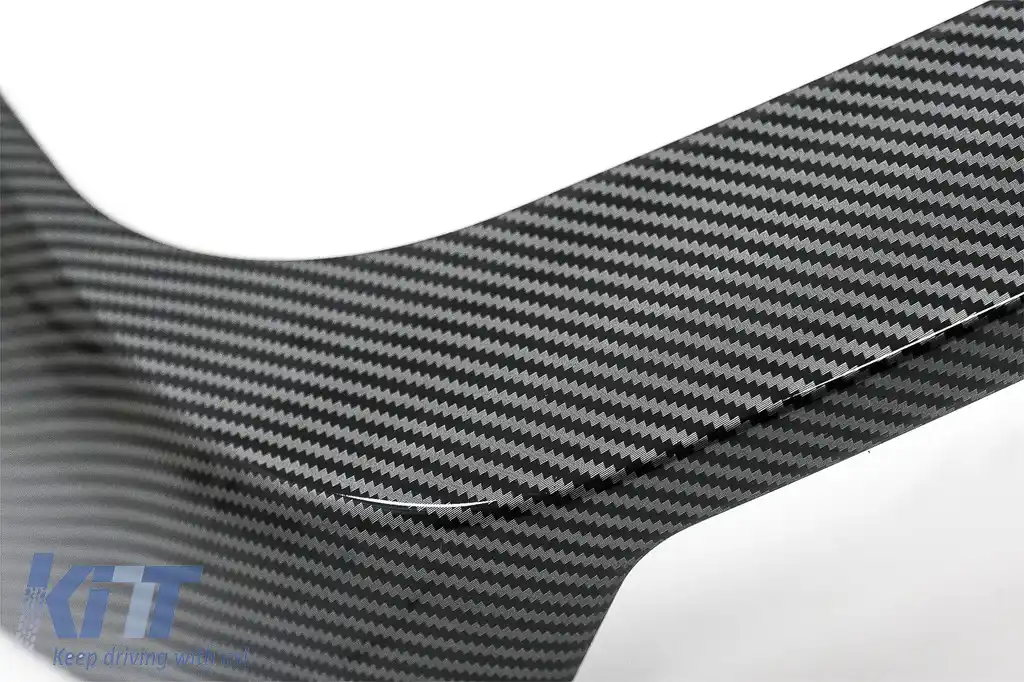 Pachet Exterior Aero Carbon cu Grila Centrala Negru Lucios compatibil cu BMW X5 G05 (2018-2022) M-Tech Black Knight Design-image-6080536