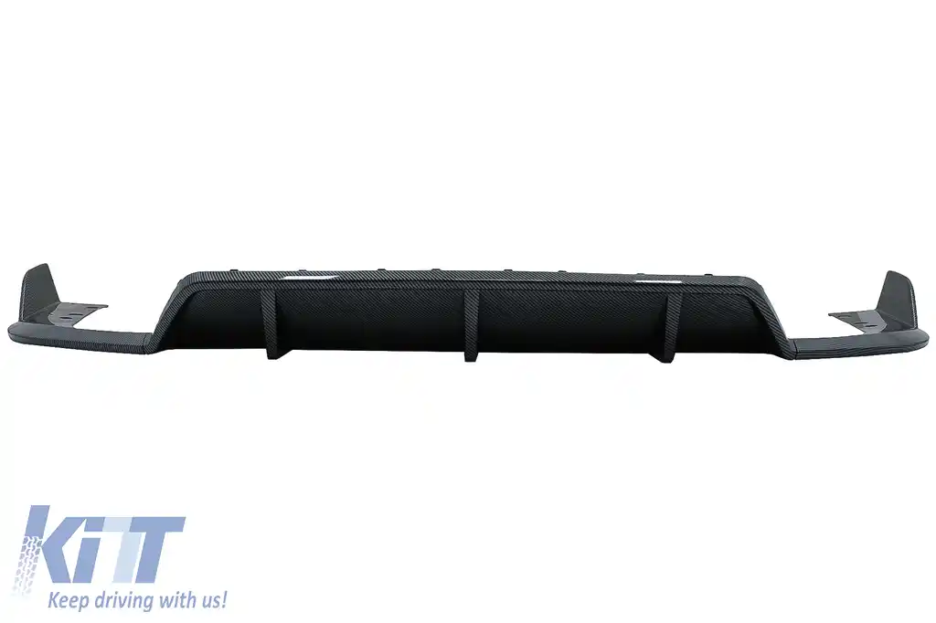 Pachet Exterior Aero Carbon cu Grila Centrala Negru Lucios compatibil cu BMW X5 G05 (2018-2022) M-Tech Black Knight Design-image-6080538