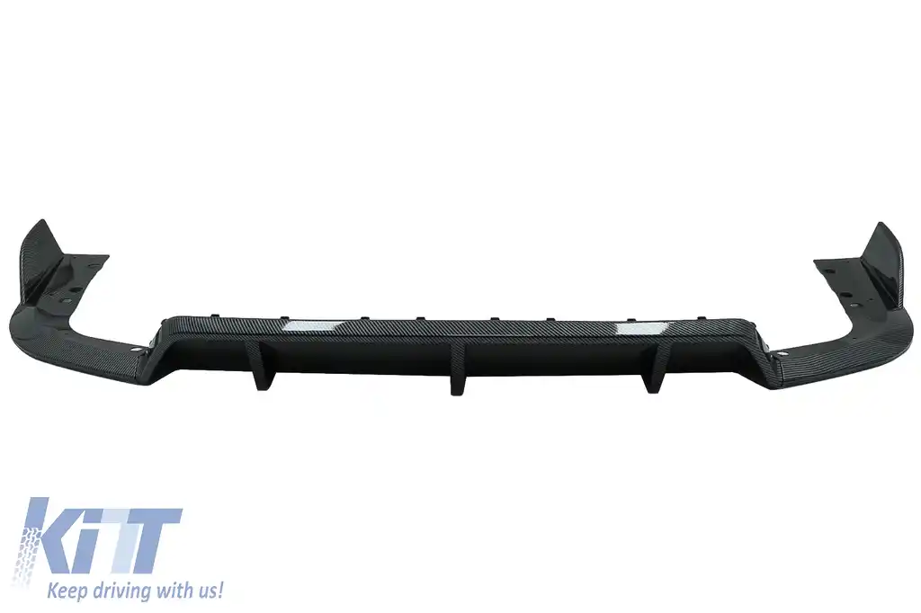 Pachet Exterior Aero Carbon cu Grila Centrala Negru Lucios compatibil cu BMW X5 G05 (2018-2022) M-Tech Black Knight Design-image-6080539