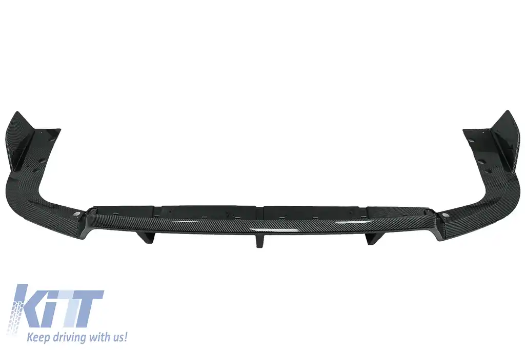 Pachet Exterior Aero Carbon cu Grila Centrala Negru Lucios compatibil cu BMW X5 G05 (2018-2022) M-Tech Black Knight Design-image-6080540
