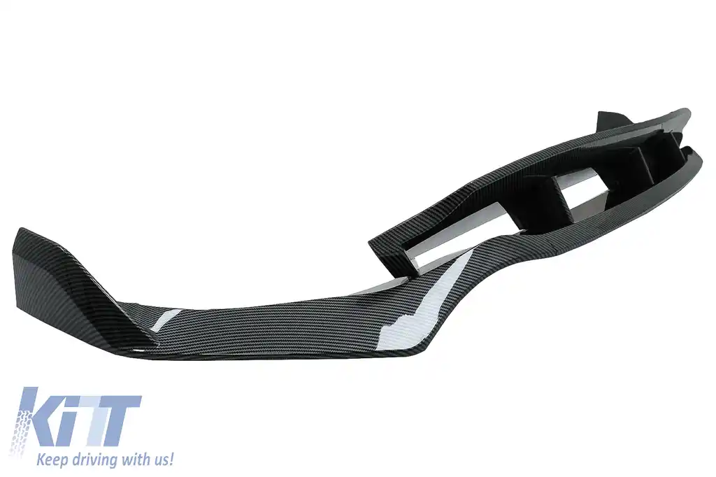 Pachet Exterior Aero Carbon cu Grila Centrala Negru Lucios compatibil cu BMW X5 G05 (2018-2022) M-Tech Black Knight Design-image-6080551