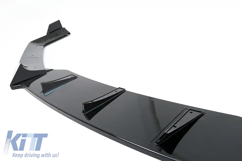 Pachet Exterior Aero compatibil cu BMW Seria 7 G70 M-Tech (2022-) Black Knight Design Negru Lucios-image-6112749