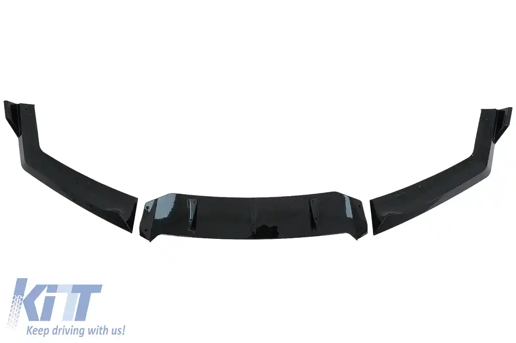 Pachet Exterior Aero compatibil cu BMW Seria 7 G70 M-Tech (2022-) Black Knight Design Negru Lucios-image-6112752