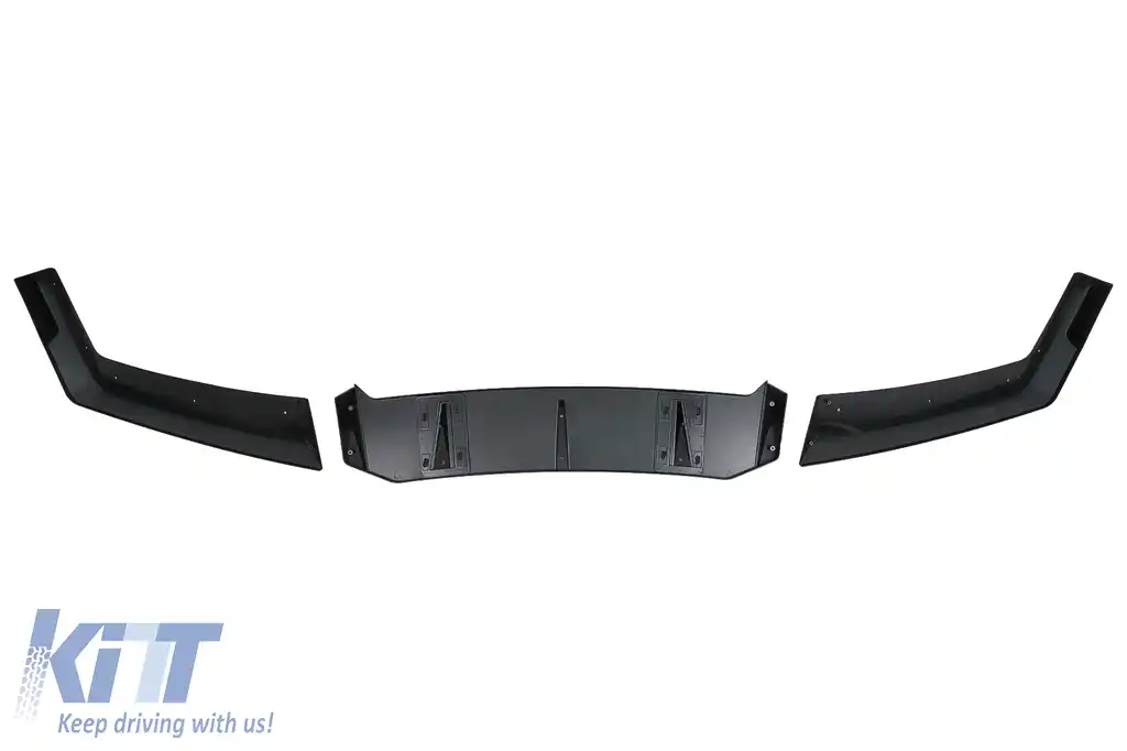 Pachet Exterior Aero compatibil cu BMW Seria 7 G70 M-Tech (2022-) Black Knight Design Negru Lucios-image-6112753