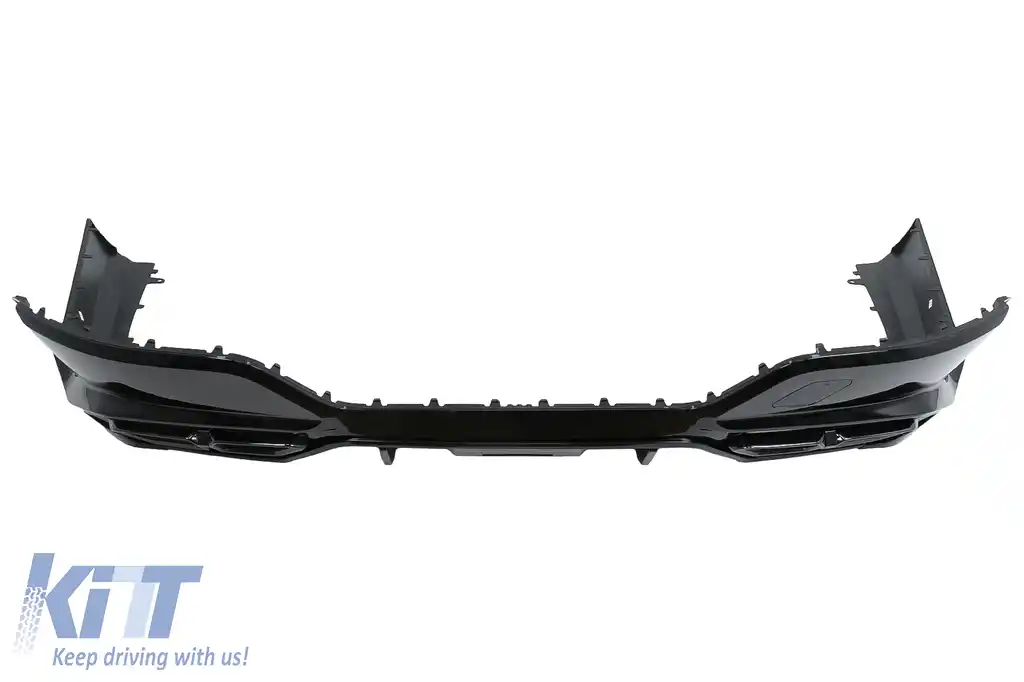 Pachet Exterior Aero compatibil cu BMW Seria 7 G70 M-Tech (2022-) Black Knight Design Negru Lucios-image-6112757