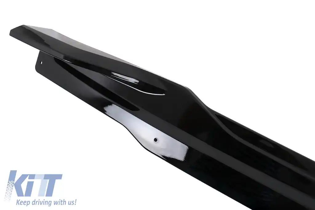 Pachet Exterior Aero compatibil cu BMW X3 G01 M Sport (2018-2020) Black Knight Design Negru Lucios-image-6114546