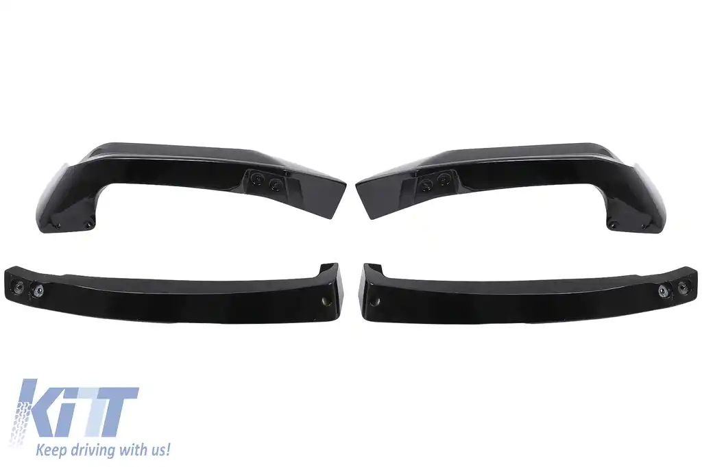 Pachet Exterior Aero compatibil cu BMW X5 G05 LCI M-Tech (2023-) Black Knight Design Negru Lucios-image-6114332
