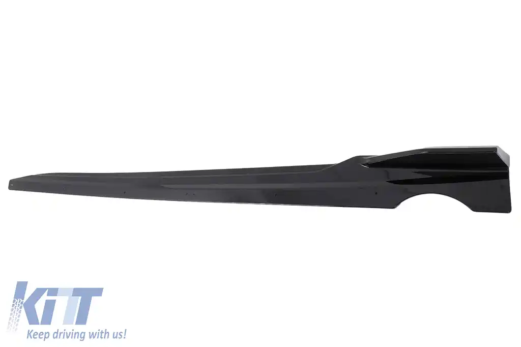 Pachet Exterior Aero compatibil cu BMW X5 G05 LCI M-Tech (2023-) Black Knight Design Negru Lucios-image-6114349