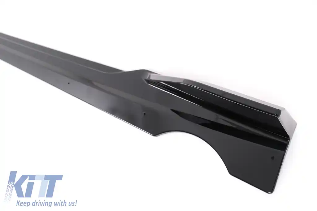 Pachet Exterior Aero compatibil cu BMW X5 G05 LCI M-Tech (2023-) Black Knight Design Negru Lucios-image-6114350