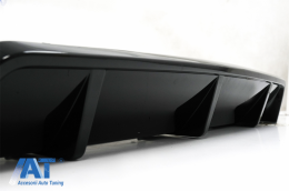 Pachet Exterior Aero compatibil cu BMW X5 G05 (2018-2022) M-Tech Black Knight Design Negru Lucios-image-6079990