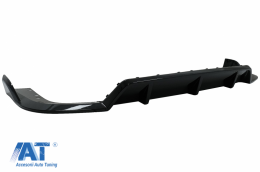 Pachet Exterior Aero compatibil cu BMW X5 G05 (2018-2022) M-Tech Black Knight Design Negru Lucios-image-6079991