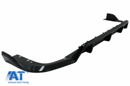 Pachet Exterior Aero compatibil cu BMW X5 G05 (2018-2022) M-Tech Black Knight Design Negru Lucios-image-6079993