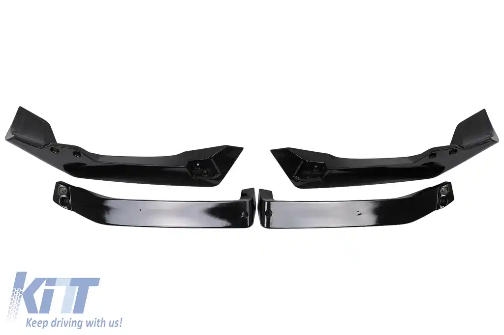 Pachet Exterior Aero compatibil cu BMW X6 G06 LCI M-Sport (2024-) Black Knight Design Negru Lucios-image-6114358