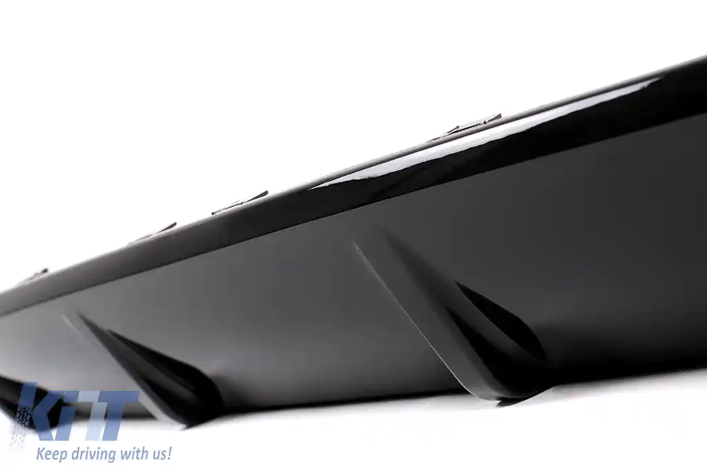 Pachet Exterior Aero compatibil cu BMW X6 G06 LCI M-Sport (2024-) Black Knight Design Negru Lucios-image-6114363