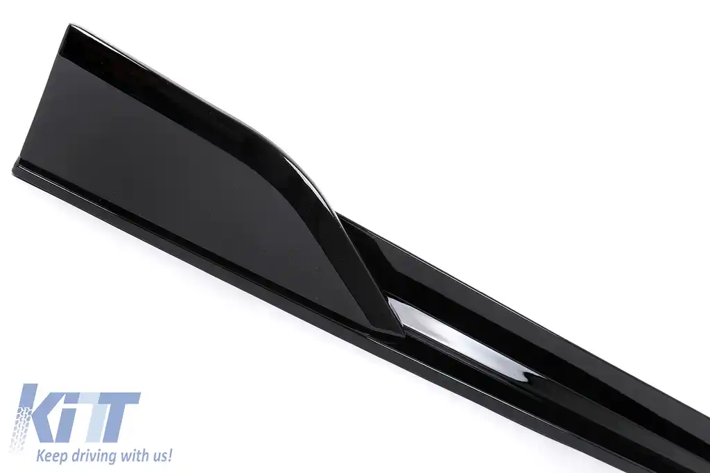 Pachet Exterior Aero compatibil cu BMW X6 G06 LCI M-Sport (2024-) Black Knight Design Negru Lucios-image-6114368