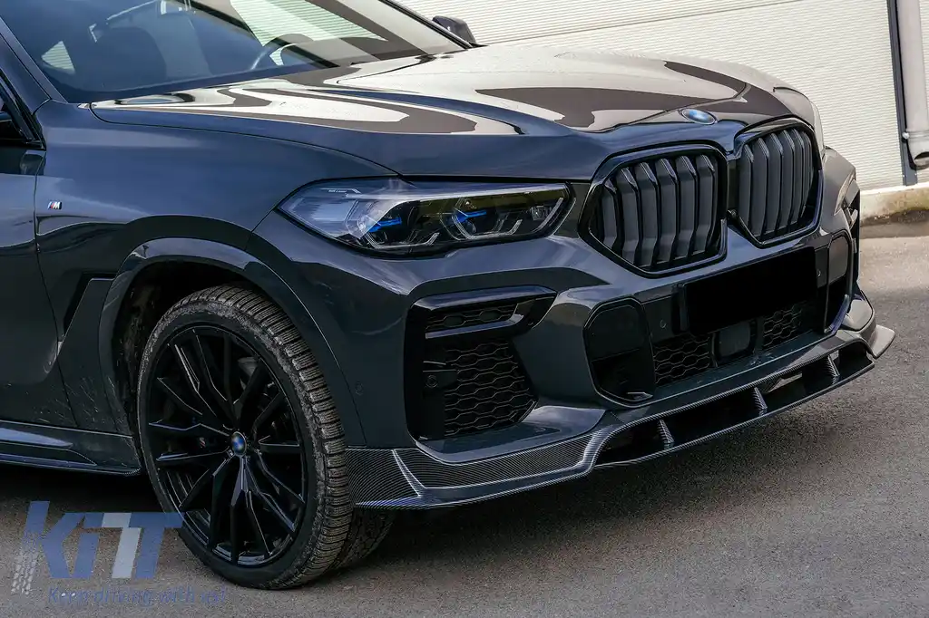 Pachet Exterior Aero compatibil cu BMW X6 G06 (2019-03.2023) M-Tech Carbon Film-image-6103763