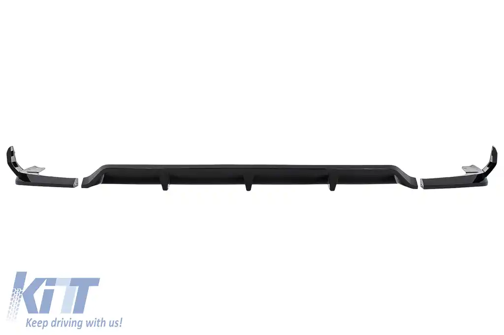 Pachet Exterior Aero compatibil cu BMW X7 G07 LCI M-Tech (2023-) Black Knight Design Negru Lucios-image-6114710