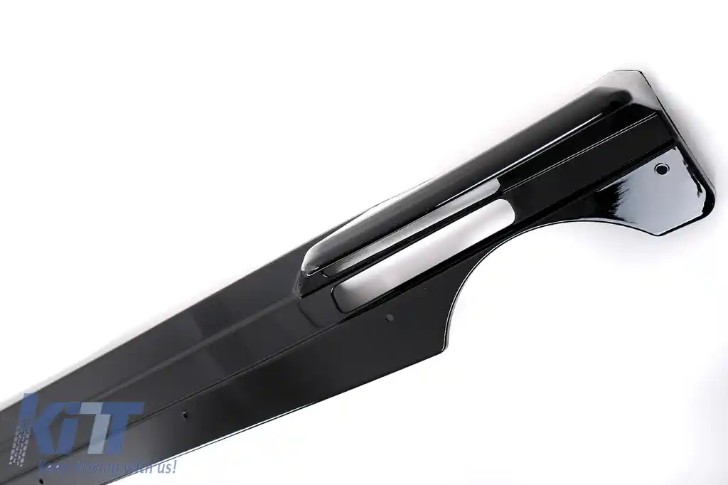 Pachet Exterior Aero compatibil cu BMW X7 G07 LCI M-Tech (2023-) Black Knight Design Negru Lucios-image-6114714