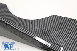 Pachet Exterior Aero compatibil cu BMW X7 G07 (2018-up) M-Tech Black Knight Design Carbon Look-image-6090591