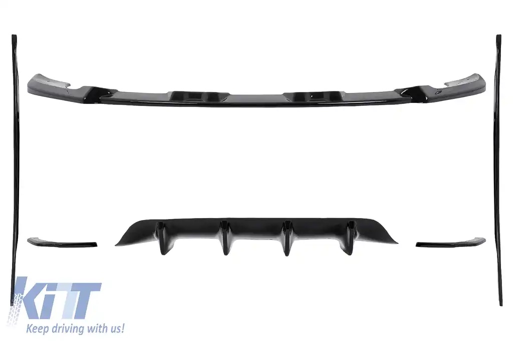 Pachet Exterior Aero compatibil cu Mercedes GLB X247 (2019-2023) Negru-image-6114727