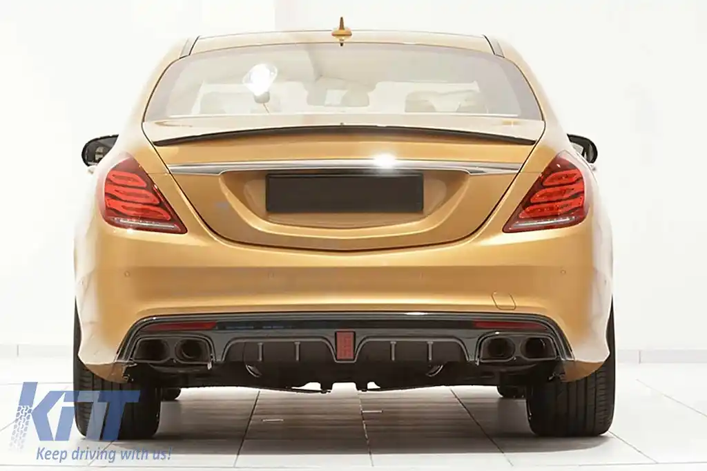 Pachet Exterior Aero compatibil cu Mercedes S-Class W222 Facelift S65 S63 (2013-06.2017)-image-6086072