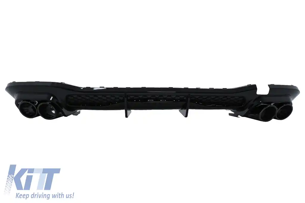 Pachet Exterior Aero compatibil cu Mercedes S-Class W223 Limousine Sport Line (2020-) Negru Lucios-image-6098807