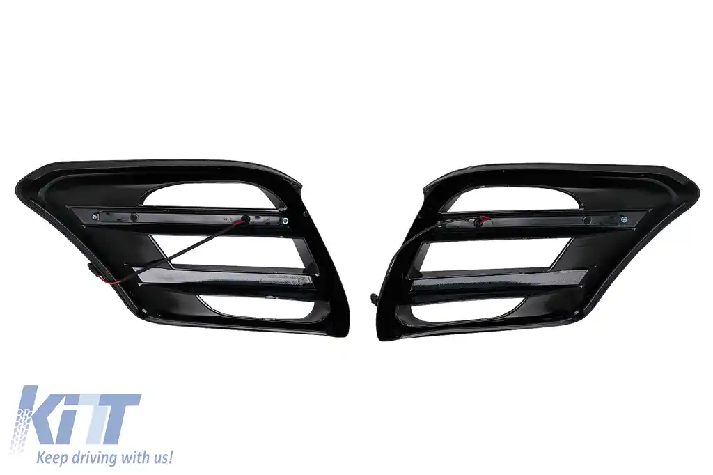 Pachet Exterior Aero compatibil cu Mercedes S-Class W223 Limousine Sport Line (2020-) Negru Lucios-image-6103797