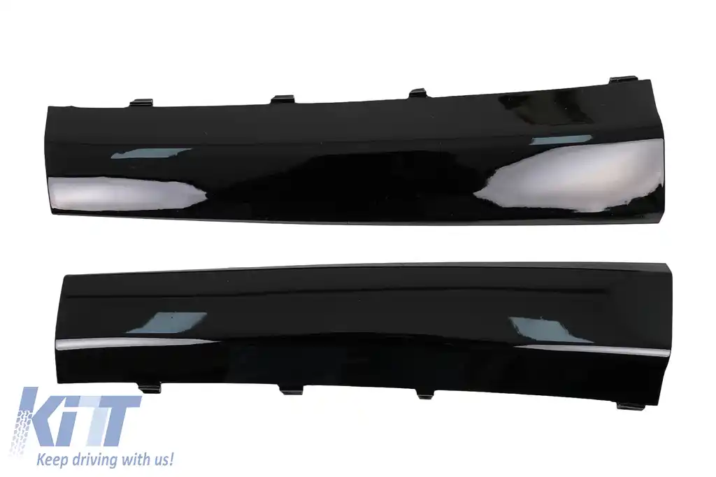 Pachet Exterior Aero compatibil cu Mercedes S-Class W223 Limousine Sport Line (2020-) Negru Lucios-image-6103799