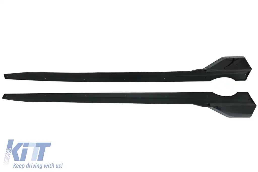 Pachet Exterior Aero cu Grila Centrala compatibil cu BMW X5 G05 (2018-2022) M-Tech Black Knight Design Negru Lucios-image-6080384