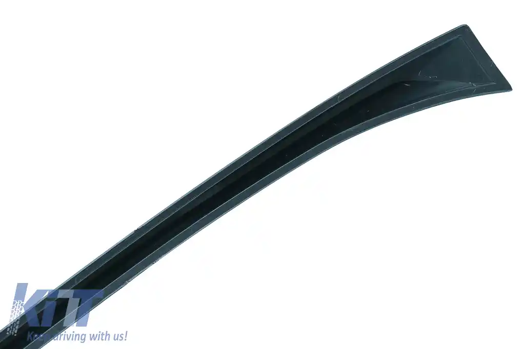 Pachet Exterior Aero cu Grila Centrala compatibil cu BMW X5 G05 (2018-2022) M-Tech Black Knight Design Negru Lucios-image-6080394