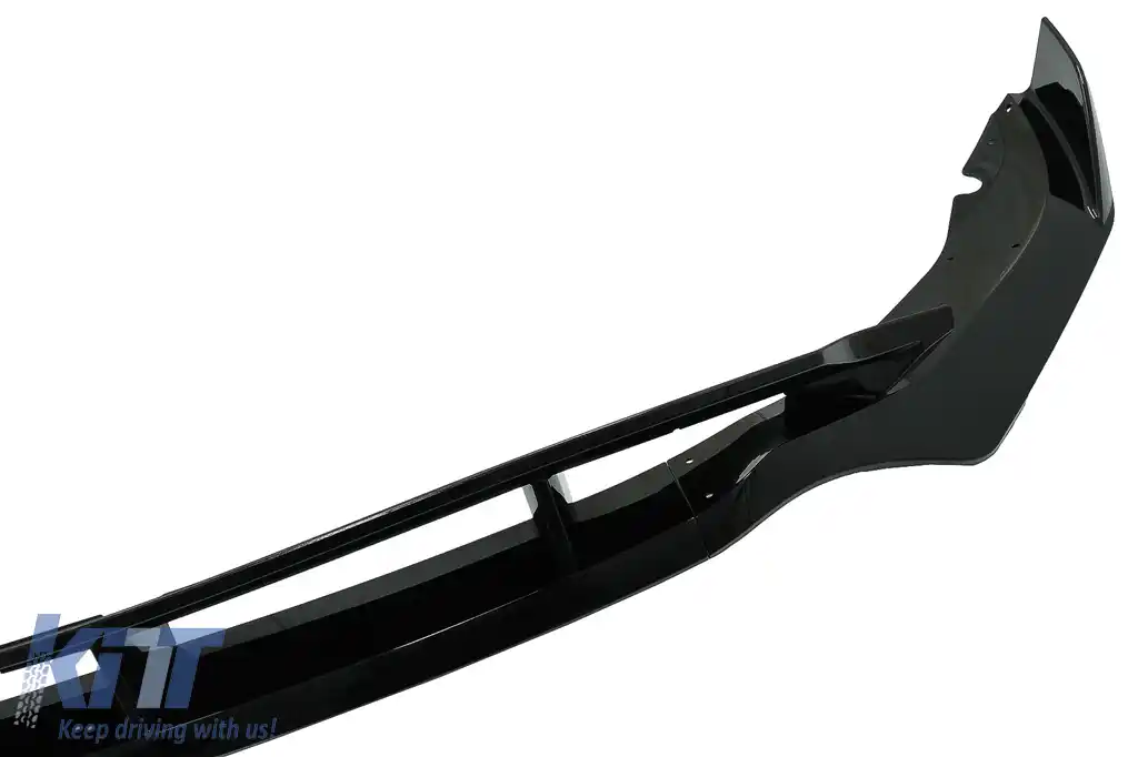 Pachet Exterior Aero cu Grila Centrala compatibil cu BMW X5 G05 (2018-2022) M-Tech Black Knight Design Negru Lucios-image-6080410