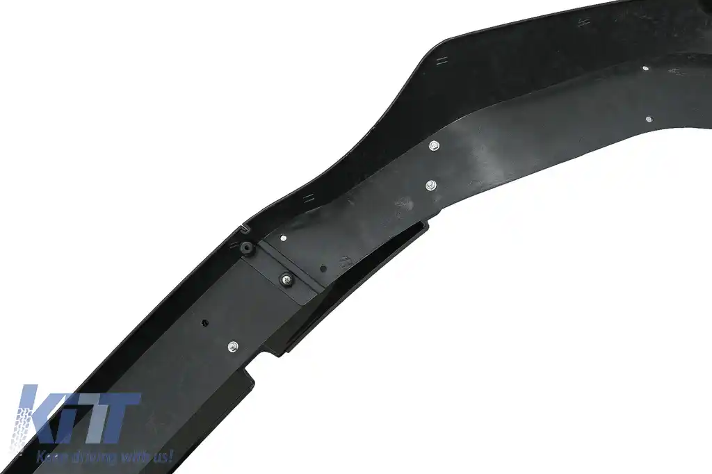 Pachet Exterior Aero cu Grila Centrala compatibil cu BMW X5 G05 (2018-2022) M-Tech Black Knight Design Negru Lucios-image-6080416