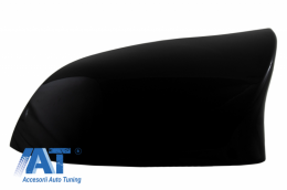 Pachet Exterior Aero Prelungire Bara Fata cu Difuzor si Capace oglinzi compatibil cu BMW X5 F15 (2014-2018) M Technik Sport Aerodynamic Design Negru Lucios-image-6078497