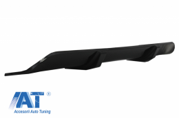 Pachet Exterior Aero Prelungire Bara Fata si Difuzor compatibil cu BMW X5 F15 (2014-2018) M Technik Sport Aerodynamic Design Piano Black-image-6047727
