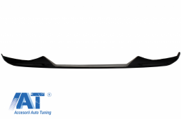 Pachet Exterior Aero Prelungire Bara Fata si Difuzor compatibil cu BMW X5 F15 (2014-2018) M Technik Sport Aerodynamic Design Piano Black-image-6047734
