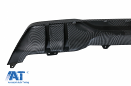Pachet Exterior Aero Prelungire Bara Fata si Difuzor compatibil cu BMW X5 G05 (2018-2022) M Performance Design Carbon Film-image-6075992
