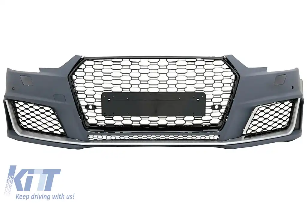 Pachet exterior compatibil cu Audi A4 B9 8W (2016-2018) RS4 Design-image-6072855